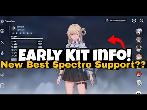 Lynae FULL KIT Explained – Broken Spectro Sub DPS With Infinite Combos  Wuthering Waves!!