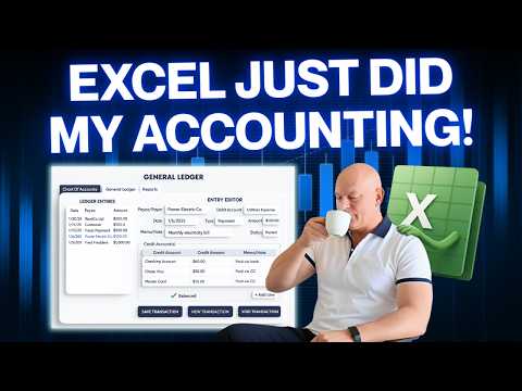 Build a Complete General Ledger Accounting System in Excel