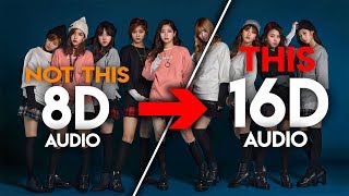 TWICE - FANCY [16D AUDIO | NOT 8D / 9D] 🎧