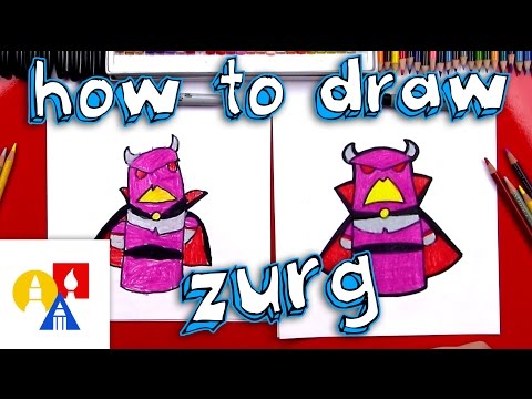 How To Draw Cartoon Emperor Zurg