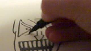 Sketchpup-how to draw a mad joker/scientist