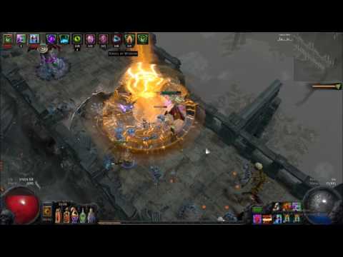 Saboteur Lightning Trap lvl 74 Channel Map (using Voltaxic + Drillneck)