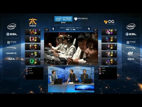 QG vs FNC Highlights Game 3 - QIAO GU REAPERS vs FNATIC - IEM KATOWICE 2016 Group B Elimination