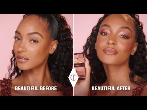 So schminkst du Jourdan Dunns Pillow Talk Party Make-up-Look | Charlotte Tilbury