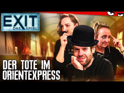 Ein Toter im Orientexpress – Der Täter ist mitten unter uns! EXIT-Game mit Florentin, Marah, Johanna