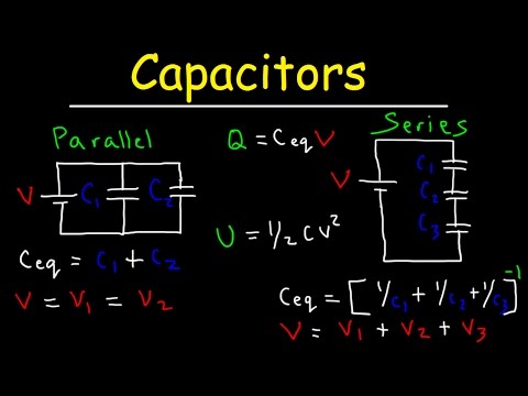 Capacitors in Series and Parallel Explained!