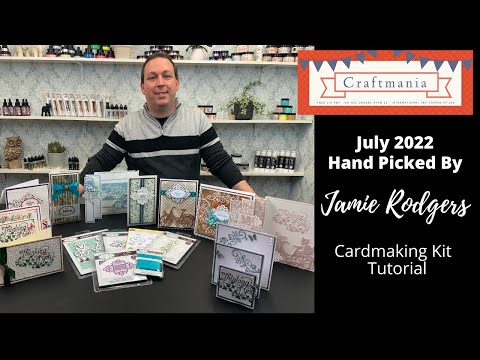 Jamie Rodgers - Monthly Card Making Kit Tutorial | July 2022