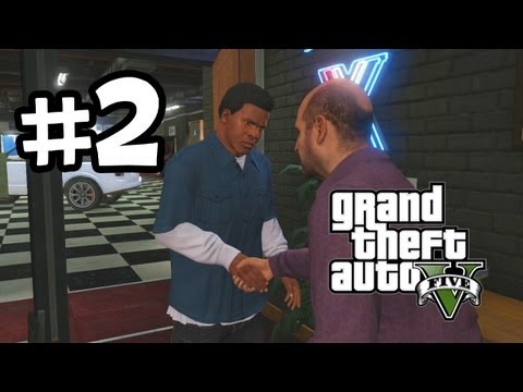 Grand Theft Auto 5 Part 2 Walkthrough Gameplay - Complications - GTA V Lets Play Playthrough