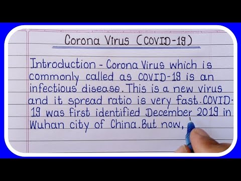 essay on coronavirus 150 words pdf