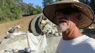 How to Make a Concrete Pool Slide, Shotcrete Day