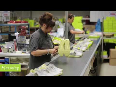 Footwear manufacturing operative video 2