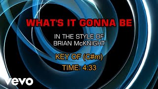 Brian McKnight - What&#39;s It Gonna Be (Karaoke)