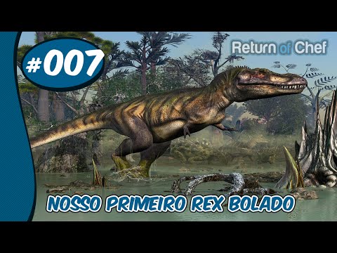 ARK Survival Evolved #7 Nosso Primeiro Rex Bolado