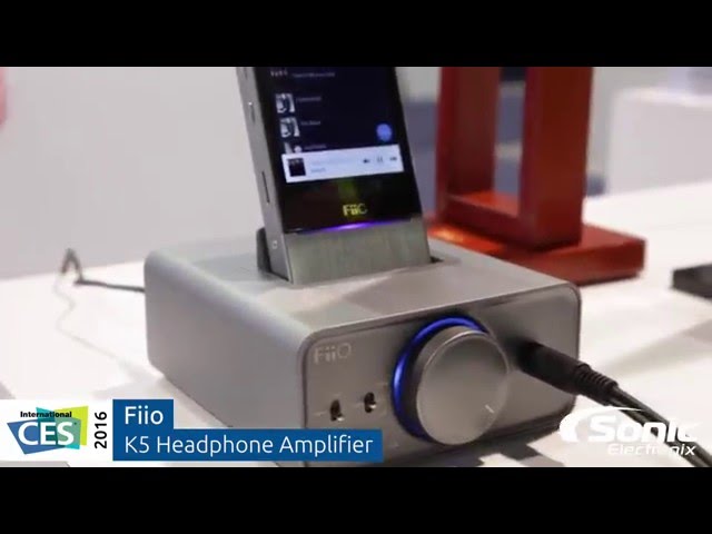 Video teaser for Fiio K5 Headphone Amplifier | CES 2016
