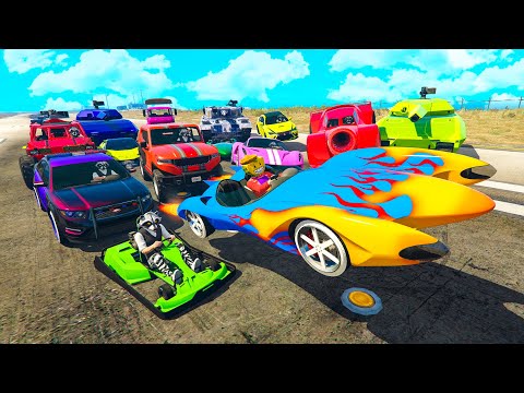 TODOS CONTRA MI CON EL SCRAMJET! MI SALTO CON MAS MALA SUERTE DEL MUNDO!! - GTA 5 ONLINE