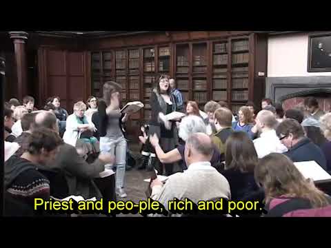 Babylon is Fallen 117 First Ireland Sacred Harp Convention 2011