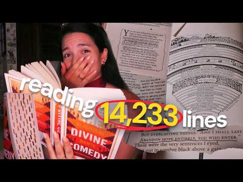 i read all 14,233 lines of the divine comedy 😮‍💨🔥 i was NOT laughing 😭