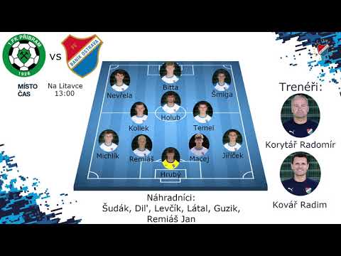 U19: Příbram - Baník 1:1 (sestřih branek)