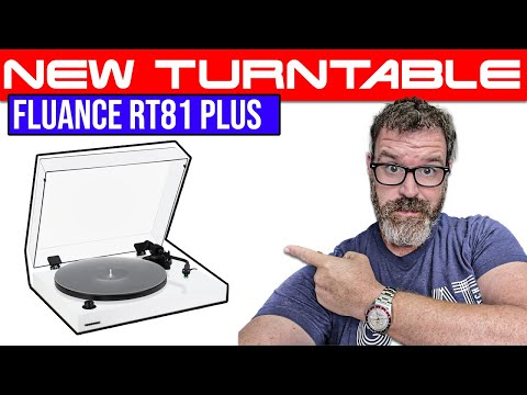 Fluance RT81 Turntable with AT95E Cartridge, Belt Drive, Built-in Preamp, Adjustable Counterweight - Piano Black video review thumbnail