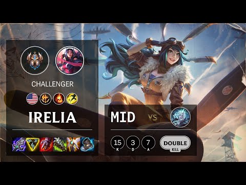 Irelia Mid vs Viego - NA Challenger Patch 11.4