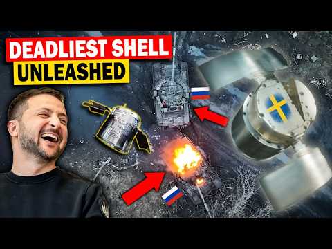Ukraine's Swedish Shells WIPE OUT Russian Tank Convoys – Russia’s Armor Can’t Hide Anymore