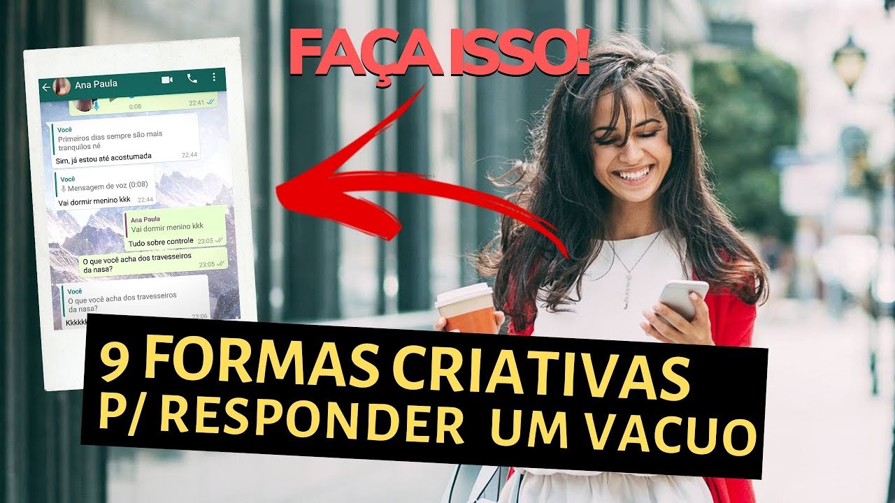 9 Formas Criativas para Puxar Assunto qdo ELA NÃO RESPONDE!