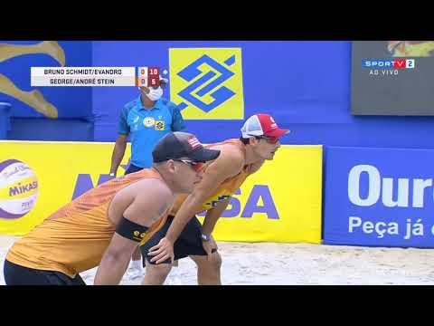 André e George X Bruno Schmidt e Evandro  - Final 5ª Etapa Open 2020