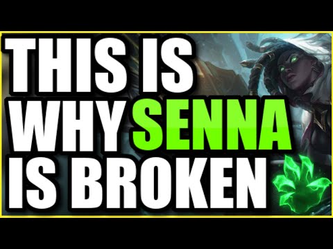 *THIS* IS WHY SENNA'S NEW BUILD MAKES HER THE #1 SUPPORT IN SEASON 10!  GRASP OF THE UNDYING SENNA
