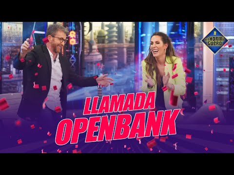 Malú entrega la tarjeta Openbank ¡al segundo intento! - El Hormiguero