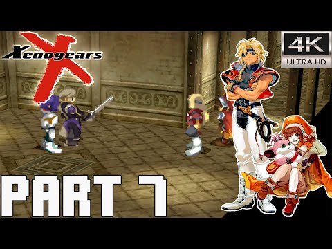Xenogears 100% WALKTHROUGH 4K | FULL GAME | Part 7 - RESCUE MARGIE II - FATIMA CASTLE - ESCAPE