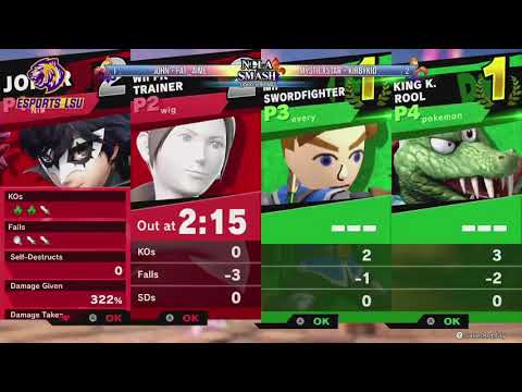 LUST 42 Doubles - Losers Semifinals: John & Fat_Aime vs mysticXstar and KirbyKid