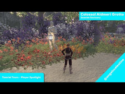 ESO Housing:Tamriel Tours Spotlight @angelncelestine - Colossol Aldmeri Grotto