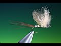 Fly Tying a fur hackle mayfly with Barry Ord Clarke