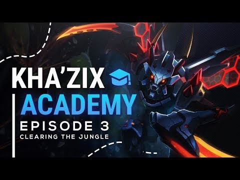 Kha'Zix Academy Episode 3 -- Jungle Clearing and Pathing (ft. mabarry3)