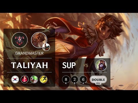 Taliyah Support vs Lulu - KR Grandmaster Patch 9.8