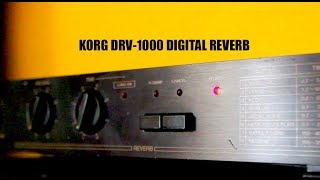 Video thumbnail for KORG DRV-1000 DIGITAL REVERB by KRAZEEIZATION