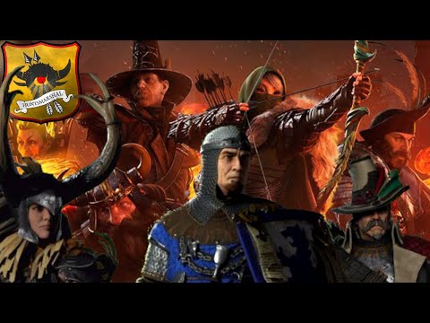 Ubersreik 5 + All the Wulfhart Heroes  |  Legendary Total War : Warhammer 3