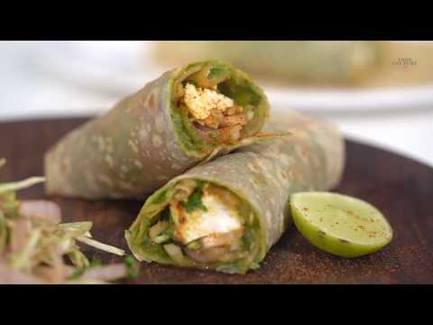 Veg Paneer Frankie | Mumbai Street Food Recipe by Chetna Patel