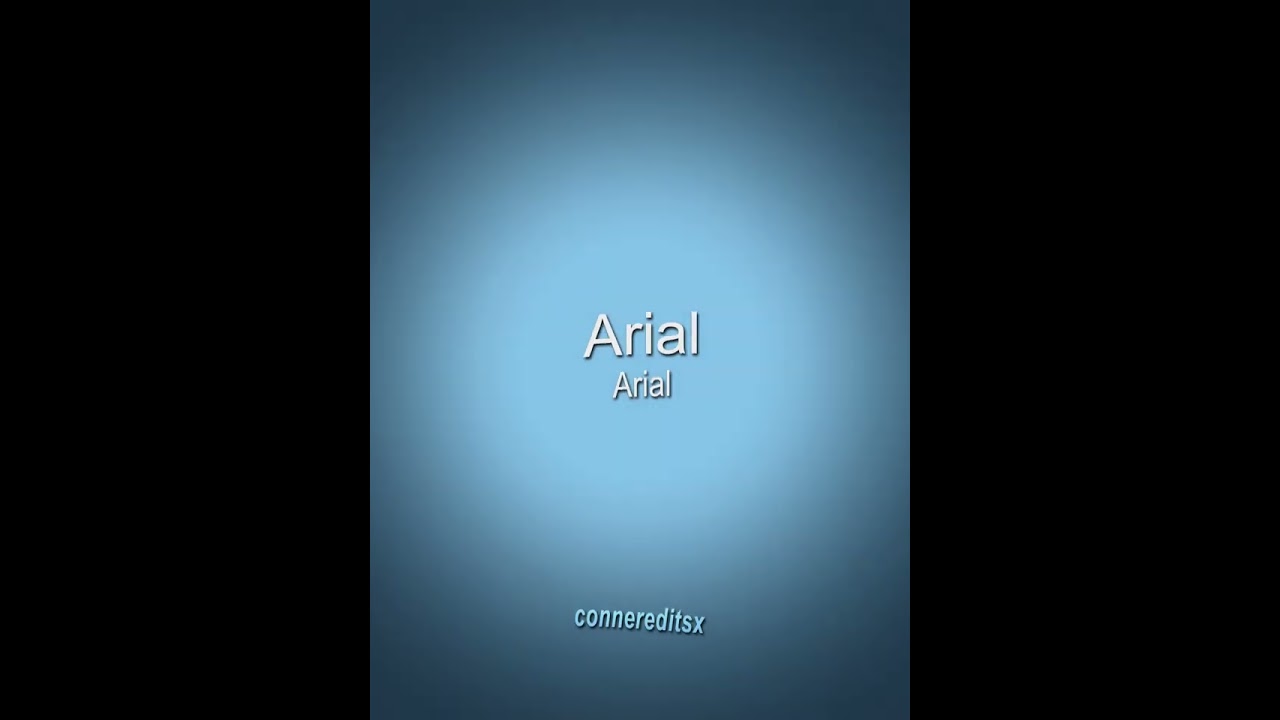 popular fonts for editing || #aftereffects