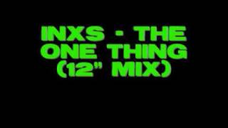INXS THE ONE THING