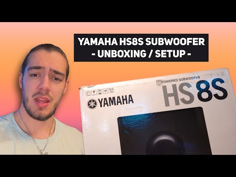 Yamaha HS8S Powered Subwoofer - Black image 5
