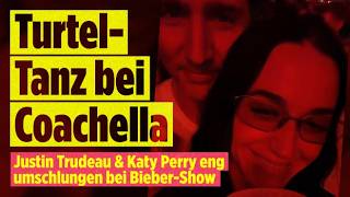 Katy Perry überrascht: Clip zeigt innigen Tanz mit Justin Trudeau!