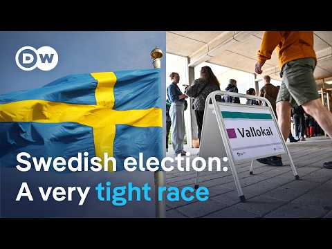 Sweden's vote on a knife edge | DW News