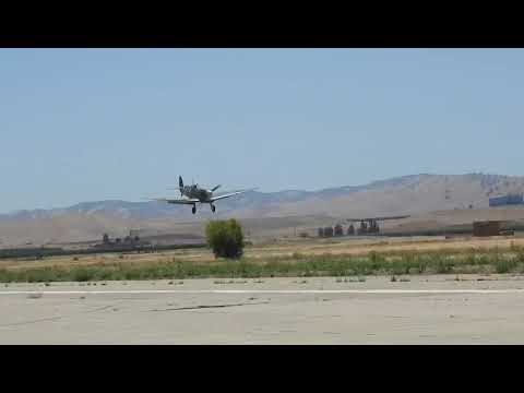1/4 Scale Spitfire Mk IXc Maiden Flight May 23, 2021 - landing (5 of 6)