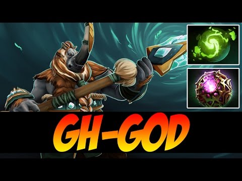 GH-GOD Plays Magnus WITH REFRESHER AND OCTARINE - 8200 MMR - Dota 2