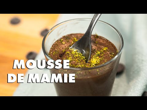Mousse Chocolat de Mamie - Recette Facile Juste 2 Ingrédients!