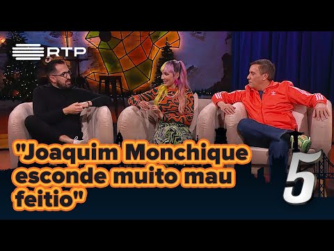 Alexandre Monteiro decifra Joaquim Monchique: "Esconde muito mau feitio" | 5 Para a Meia-Noite | RTP