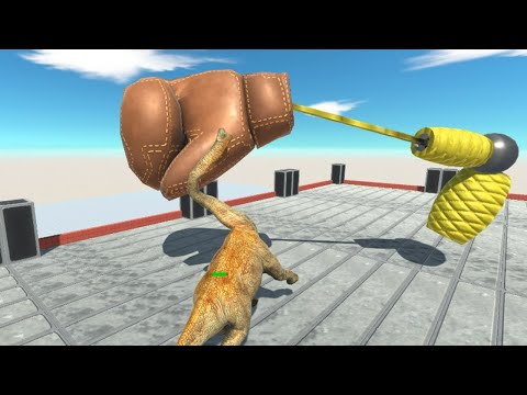 GOMU GOMU NO TITAN BOXING PUNCH vs ALL UNITS Animal Revolt Battle Simulator