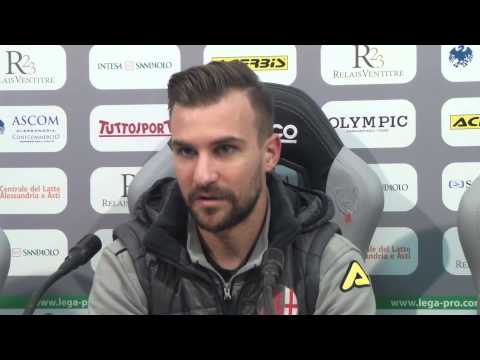 Alessandria-Real Vicenza: Vitofrancesco ai microfoni in sala stampa