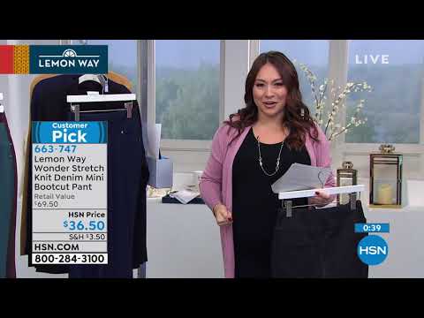 HSN | Lemon Way Fashions 10.04.2019 - 07 AM